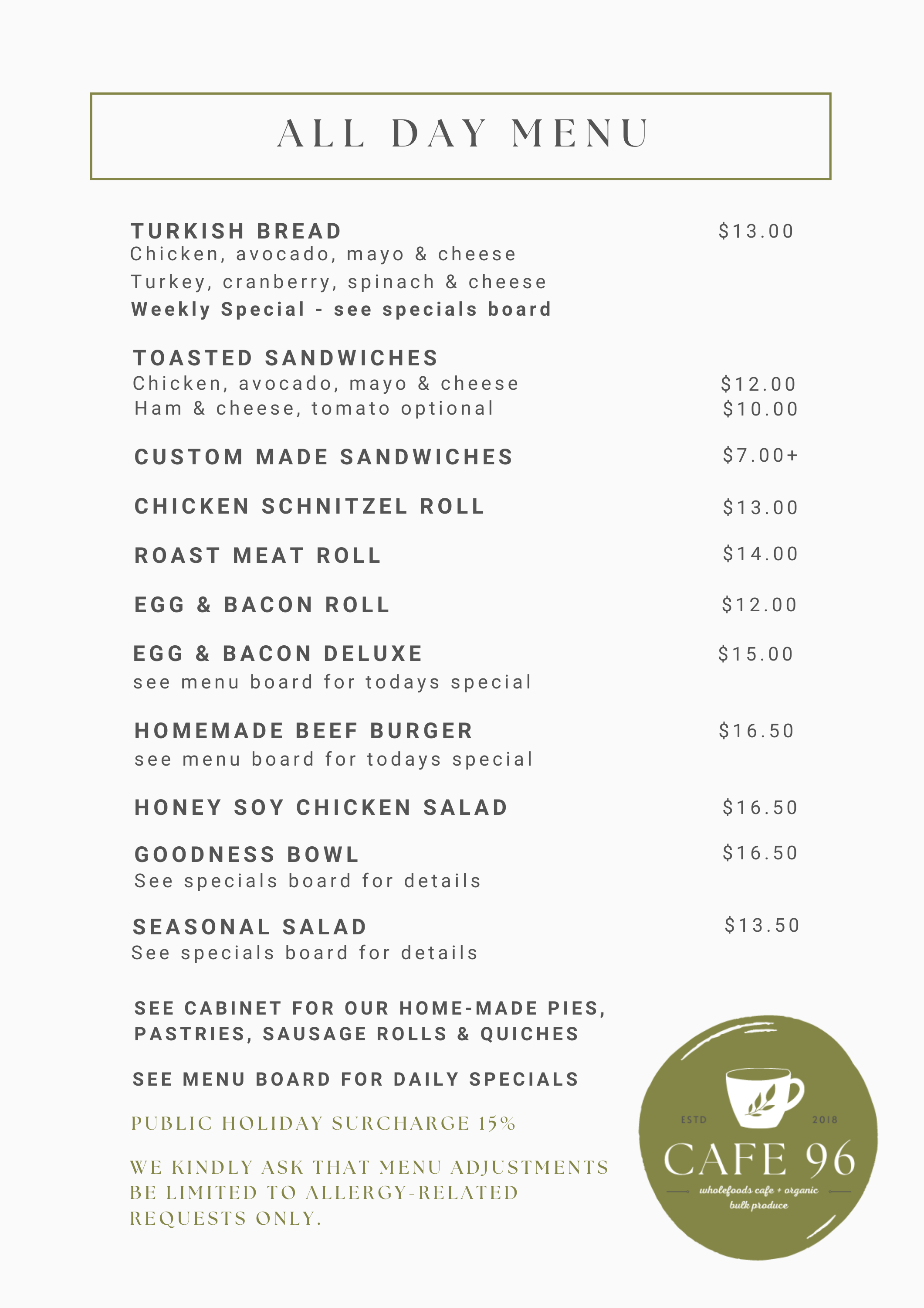 Home About Menu